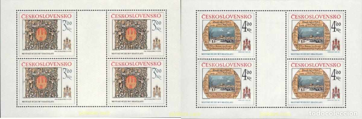 Sellos: 9223 MNH CHECOSLOVAQUIA 1984 MOTIVOS HISTORICOS DE BRATISLAVA