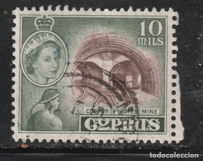 Sellos: CHIPRE // YVERT 159 // 1955 ... USADO - Foto 1