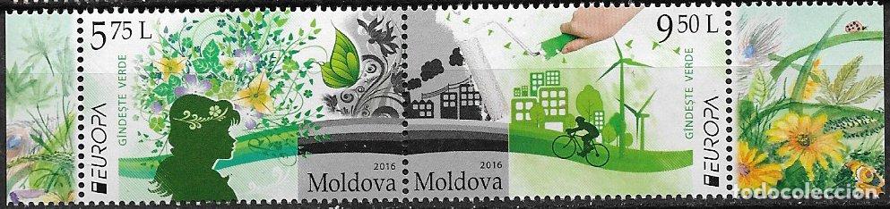 Sellos: MOLDAVIA 2016 Europa * *