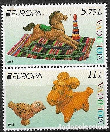 Sellos: MOLDAVIA 2015 Europa * *