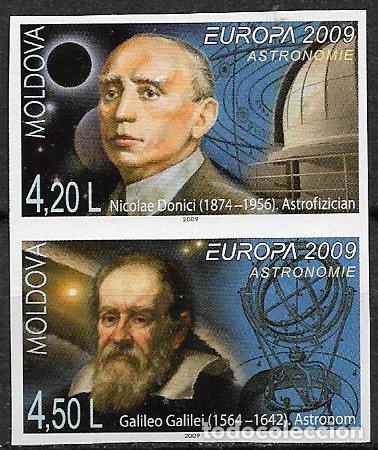 Sellos: MOLDAVIA 2009 Europa * * sin dentar