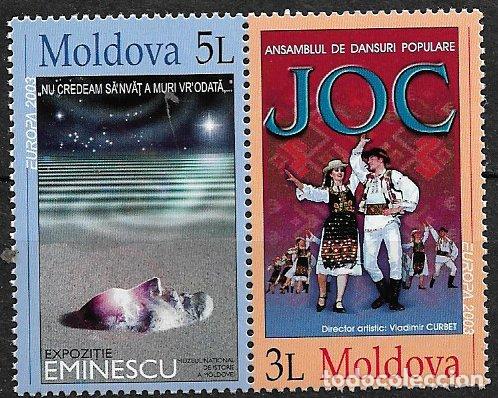 Sellos: MOLDAVIA 2003 Europa * *