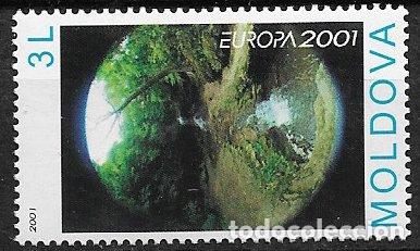 Sellos: MOLDAVIA 2001 Europa * *
