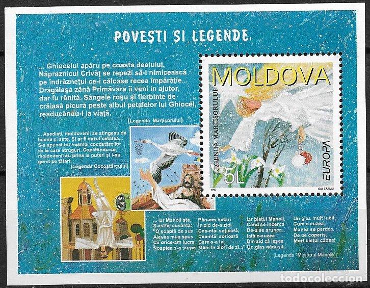 Sellos: MOLDAVIA 1997 Europa * *