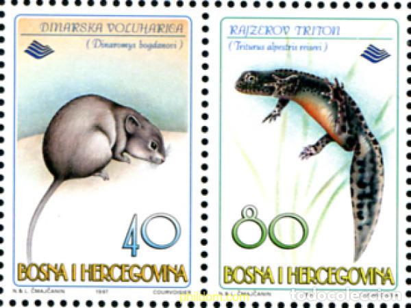 Sellos: 790880 MNH BOSNIA-HERZEGOVINA 1997 FAUNA Y FLORA