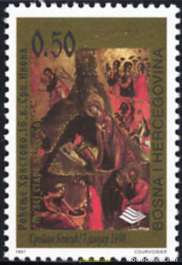 Sellos: 790894 MNH BOSNIA-HERZEGOVINA 1997 NAVIDAD