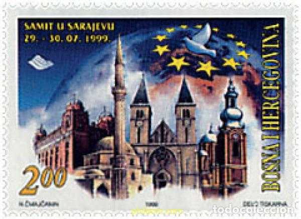 Sellos: 75017 MNH BOSNIA-HERZEGOVINA 1999 PACTO DE ESTABILIDAD