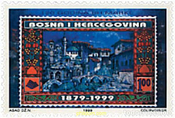 Sellos: 75014 MNH BOSNIA-HERZEGOVINA 1999 120 ANIVERSARIO DEL SELLO EN BOSNIA-HERZEGOVINA