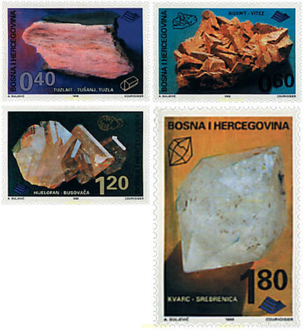 Sellos: 75016 MNH BOSNIA-HERZEGOVINA 1999 MINERALES