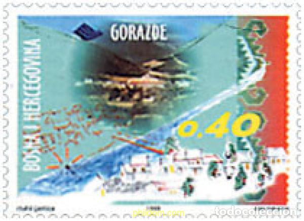 Sellos: 75010 MNH BOSNIA-HERZEGOVINA 1999 CIUDAD DE GORAZDE