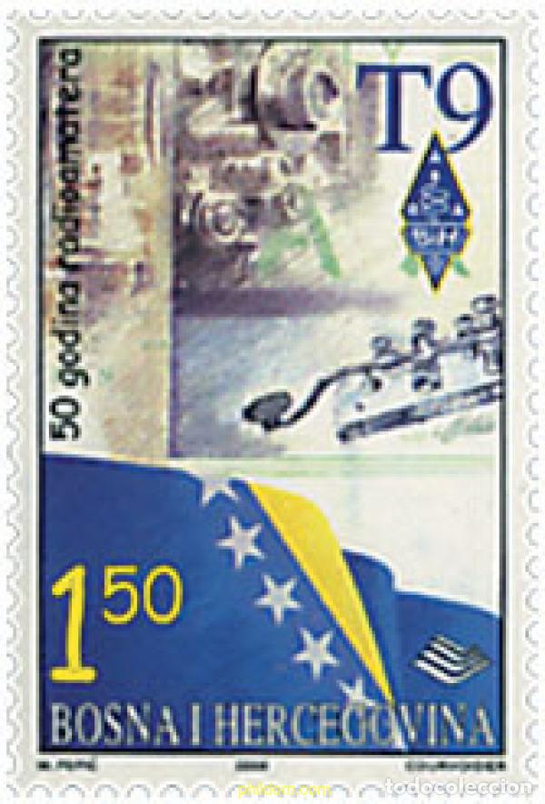 Sellos: 52633 MNH BOSNIA-HERZEGOVINA 2000 50 ANIVERSARIO DE LOS RADIOAFICIONADOS DE BOSNIA-HERZEGOVINA