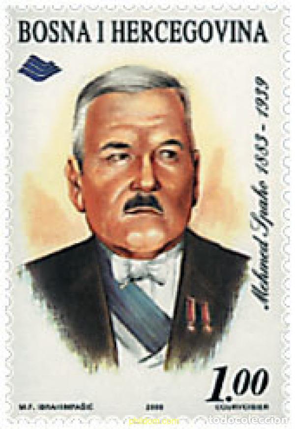 Sellos: 50577 MNH BOSNIA-HERZEGOVINA 2000 HOMENAJE A MEHMED SPAHO