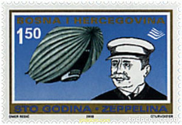 Sellos: 65293 MNH BOSNIA-HERZEGOVINA 2000 CENTENARIO DEL PRIMER VUELO DEL ZEPPELIN