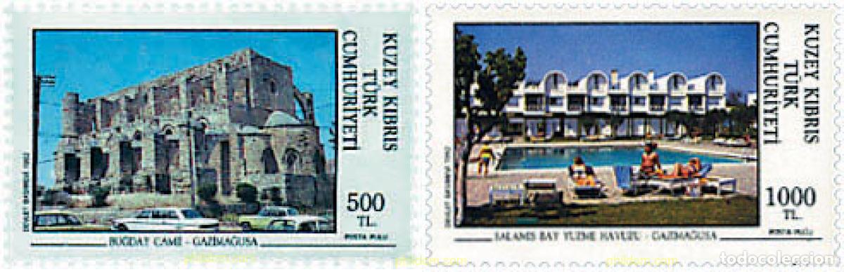 Sellos: 651243 MNH CHIPRE. Administraci&oacute;n turca 1992 TURISMO