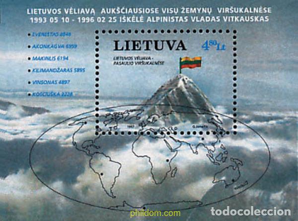 Sellos: 61438 MNH LITUANIA 1997 ALPINISMO