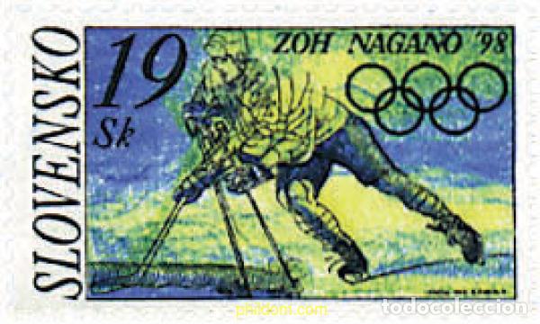Sellos: 71122 MNH ESLOVAQUIA 1998 18 JUEGOS OLIMPICOS DE INVIERNO NAGANO 1998