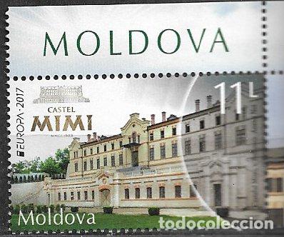 Sellos: MOLDAVIA 2017 Europa, n&ordm; 865 * *