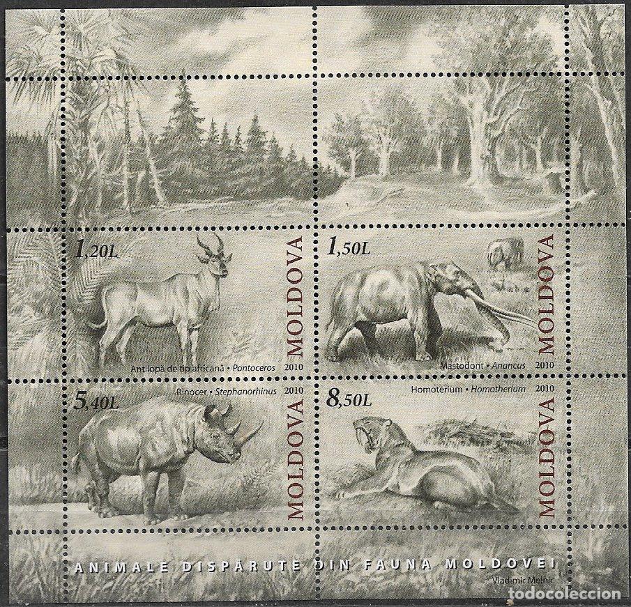 Sellos: MOLDAVIA 2010 Fauna n&ordm; HB54 * *