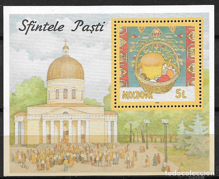 Stamps: MOLDAVIA 1997 Pascua, Yvert n&ordm; HB14 * *