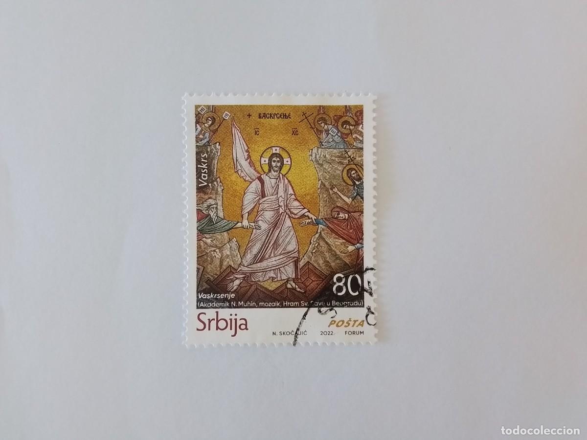 Sellos: A&Ntilde;O 2022 SERBIA SELLO USADO