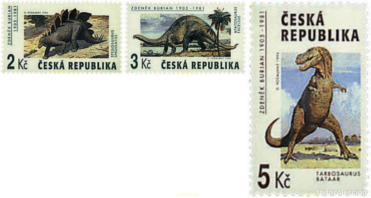 Sellos: 97953 MNH CHEQUIA 1994 FAUNA PREHISTORICA