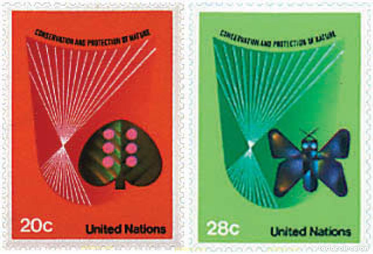 Francobolli: 75558 MNH NACIONES UNIDAS. Nueva York 1982 CONSERVACION DE LA NATURALEZA