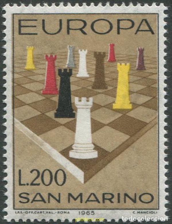 Stamps: 62102 MNH SAN MARINO 1965 EUROPA CEPT. ESPIGA EUROPA