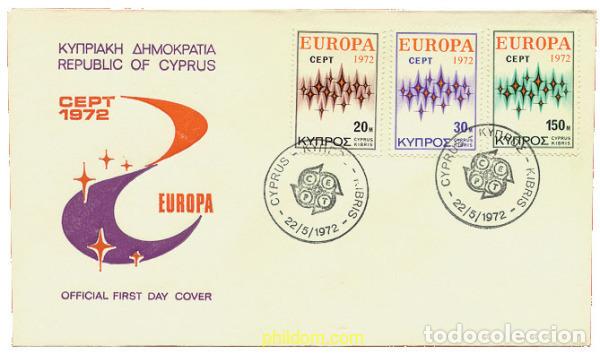 Sellos: 24690 MNH CHIPRE 1972 EUROPA CEPT. COMUNICACIONES