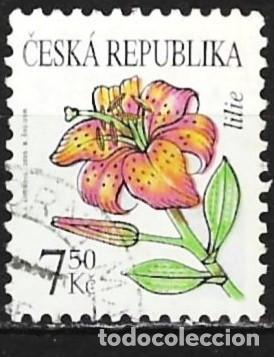 Sellos: Rep&uacute;blica Checa 2005 - Mi 422 - YT 388 - Flor