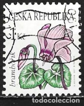 Sellos: Rep&uacute;blica Checa 2007 - Mi 514 - YT 470 - Flor