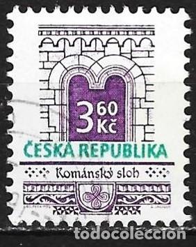Sellos: Rep&uacute;blica Checa 1995 - Mi 95 - YT 93 - Arquitectura