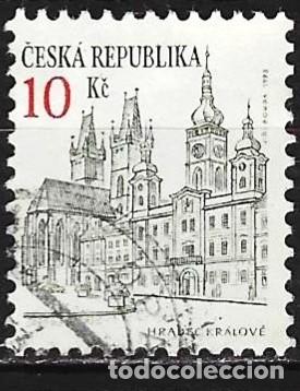 Sellos: Rep&uacute;blica Checa 1993 - Mi 17 - YT 19 - Hradec Kr&aacute;lov&eacute;
