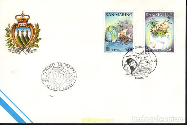 Sellos: 24332 MNH SAN MARINO 1992 EUROPA CEPT. 500 ANIVERSARIO DEL DESCUBRIMIENTO DE AMERICA