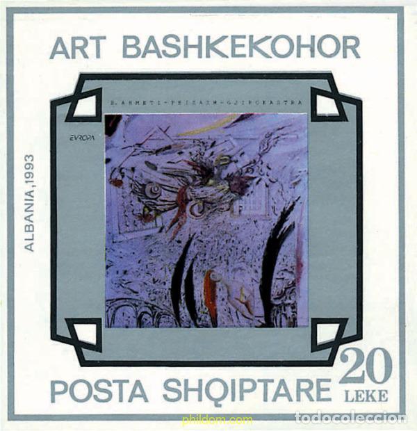 Timbres: 78622 MNH ALBANIA 1993 EUROPA CEPT. ARTE CONTEMPORANEO