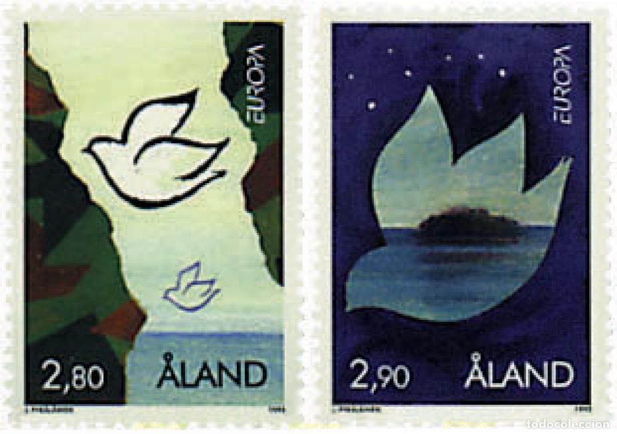 Sellos: 93390 MNH ALAND 1995 EUROPA CEPT. PAZ Y LIBERTAD
