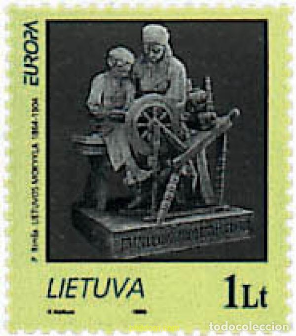 Sellos: 62971 MNH LITUANIA 1995 EUROPA CEPT. PAZ Y LIBERTAD