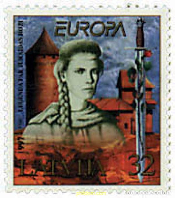 Sellos: 94428 MNH LETONIA 1997 EUROPA CEPT. CUENTOS Y LEYENDAS