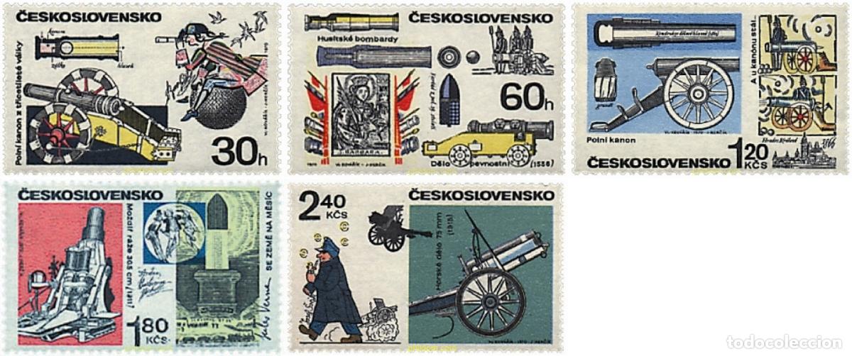Sellos: 58102 MNH CHECOSLOVAQUIA 1970 ARMAS DE FUEGO ANTIGUAS