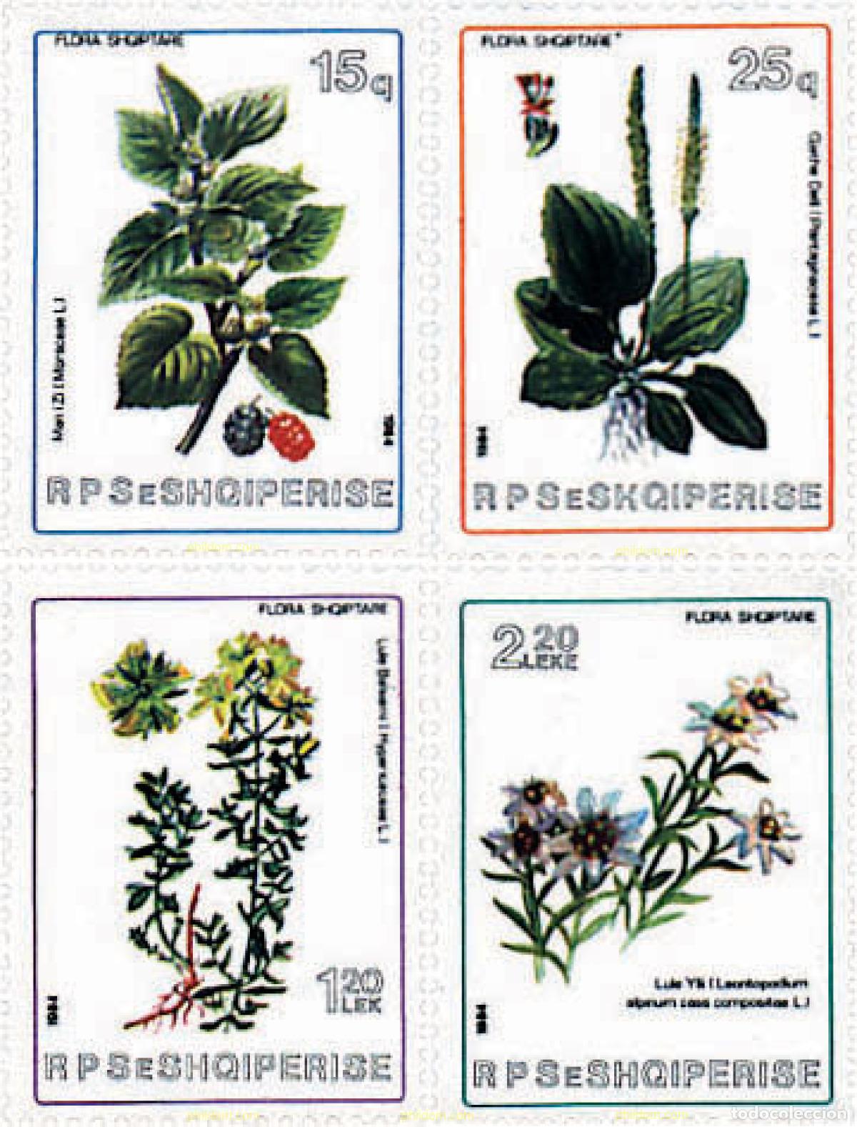 Stamps: 98033 MNH ALBANIA 1984 FLORA ALBANESA