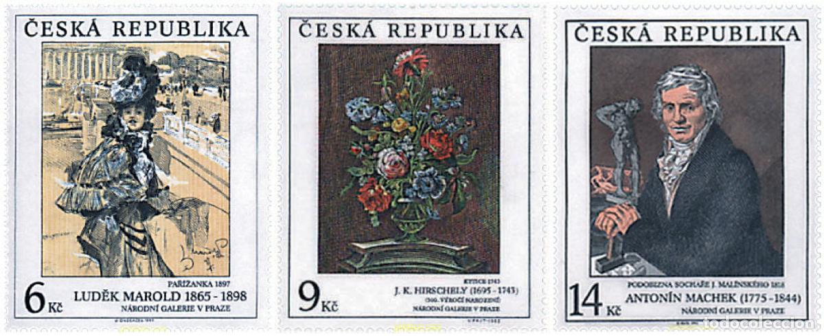 Timbres: 82865 MNH CHEQUIA 1995 PINTURAS