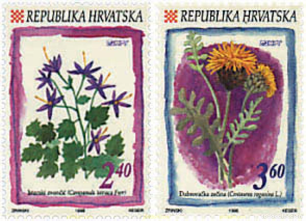Sellos: 83465 MNH CROACIA 1996 FLORES SILVESTRES