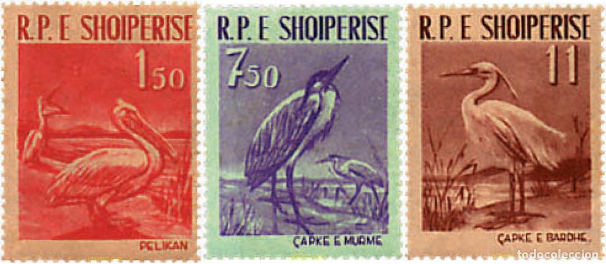 Timbres: 78054 MNH ALBANIA 1961 AVES