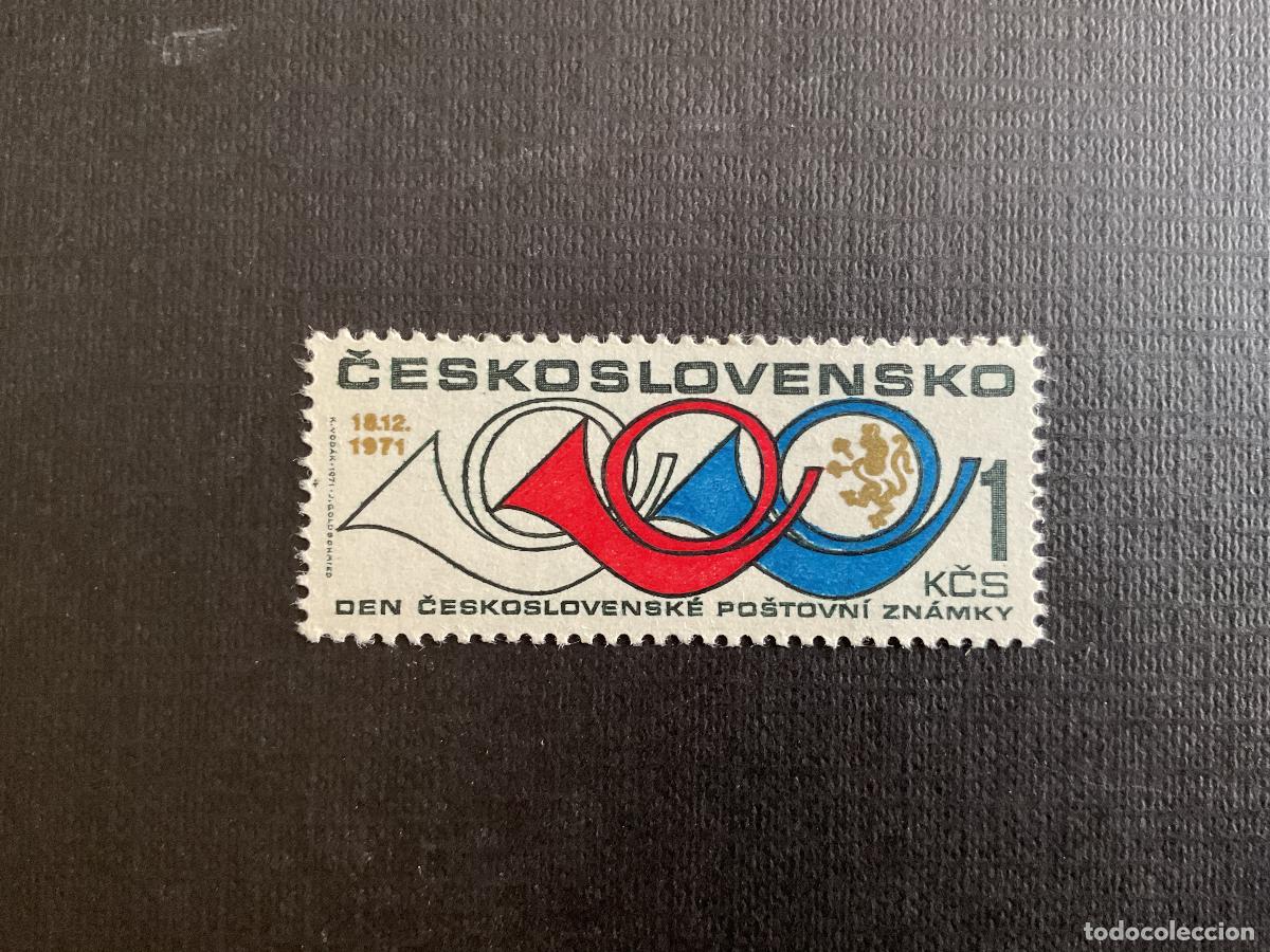 Sellos: CHECOSLOVAQUIA N&ordm; YVERT 1893*** A&Ntilde;O 1971. DIA DEL SELLO