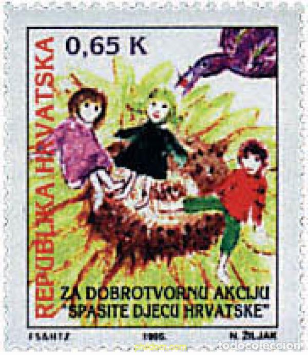 Sellos: 67410 MNH CROACIA 1995 PRO INFANCIA