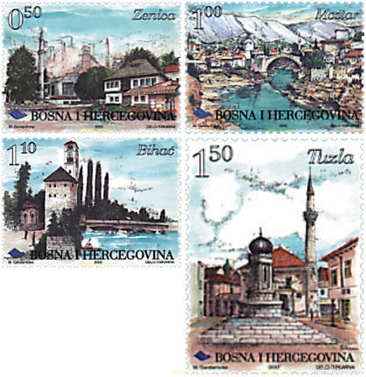 Sellos: 81074 MNH BOSNIA-HERZEGOVINA 2000 MOTIVOS VARIOS