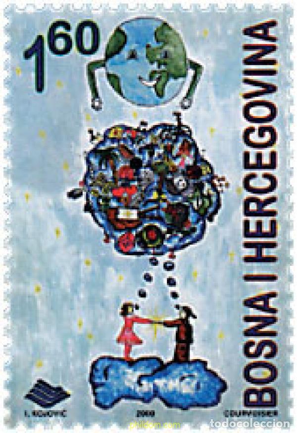 Sellos: 80331 MNH BOSNIA-HERZEGOVINA 2000 SEMANA DEL NI&Ntilde;O