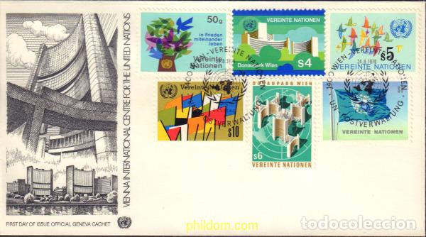 Sellos: 594581 MNH NACIONES UNIDAS. Viena 1979 SEDES DE LA ONU
