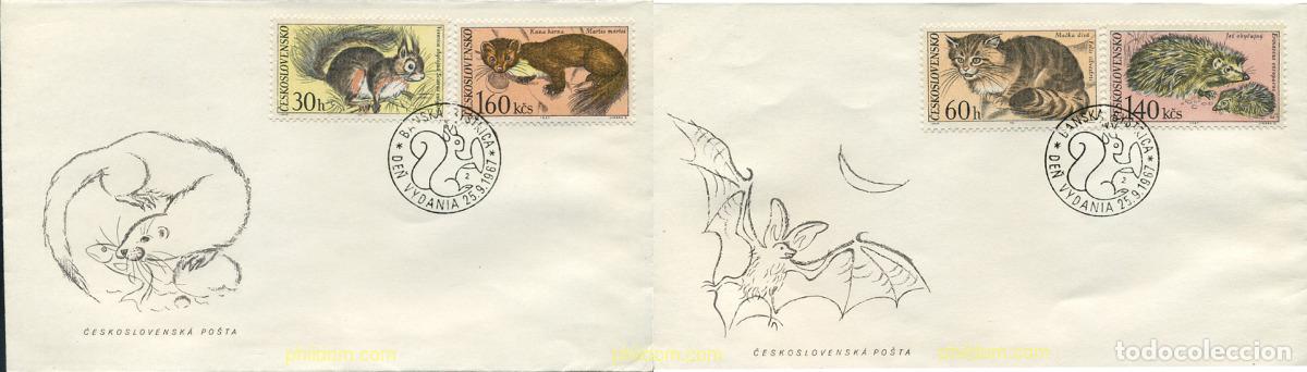 Sellos: 285924 USED CHECOSLOVAQUIA 1967 FAUNA DE CHECOSLOVAQUIA