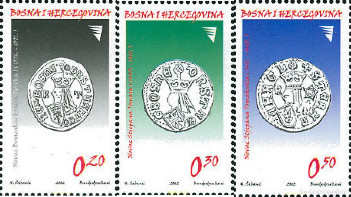 Sellos: 127494 MNH BOSNIA-HERZEGOVINA 2002 MONEDAS