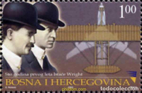 Sellos: 143223 MNH BOSNIA-HERZEGOVINA 2003 CENTENARIO DEL PRIMER VUELO DE LOS HERMANOS WRIGHT